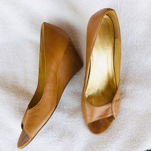 Nine West | Open Toe Wedges